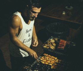 Barbecue at the Surf House Barbecue at the Surf House