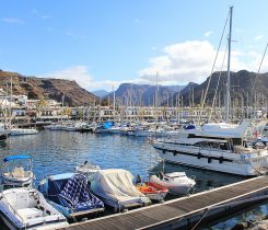 Harbour in Gran Canaria Harbour in Gran Canaria