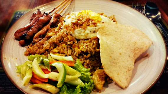 Klassisches indonesisches Essen