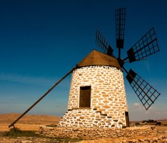 Iconic Windmills in Fuerteventura Iconic Windmills in Fuerteventura