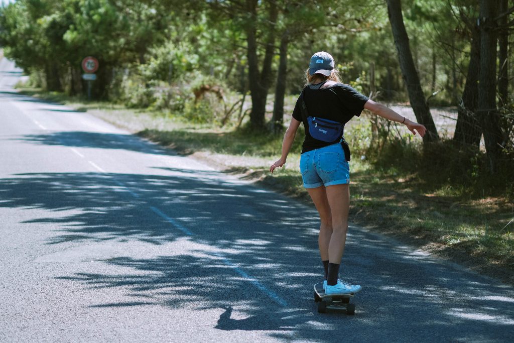 Skate through the pine forests