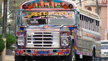 Chicken Bus in Panama