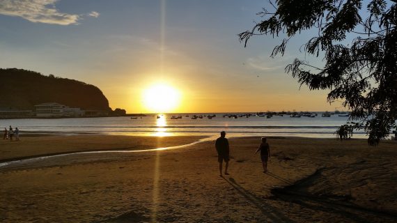 Sonnenuntergang in Nicaragua