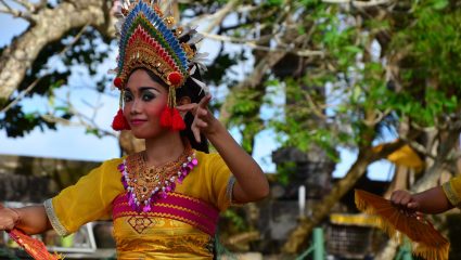 90% of the Balinese are Hindus