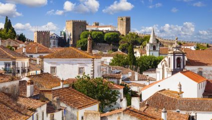 Historic Óbidos nearby the Surf Camps Portugal