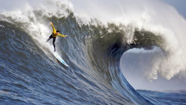 Big Wave Surfing in Belharra