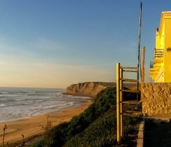 The accommodation right next to the beach