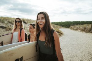 Strand in Moliets Surfen in Moliets