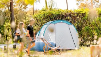 Back2Basics tent in Moliets