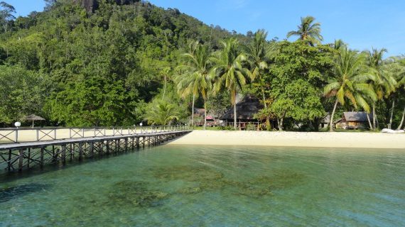 Insel Cubadak vor der Westküste Sumatras Insel Cubadak vor der Westküste Sumatras