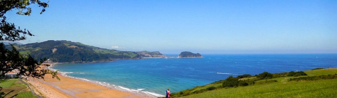 Surfen im baskischen Zarautz Surfen im baskischen Zarautz