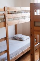 Ein 4-Bett Zimmer besteht bei uns aus 2 Hochbetten