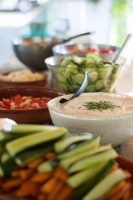 Gesunde Snacks so weit das Auge reicht