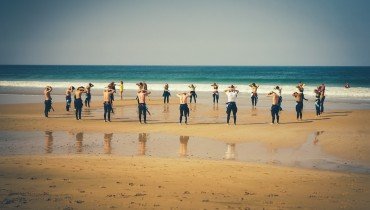 Gruppenreise ans Meer Surfcamp Gruppenreise