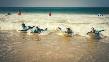 Schullandheim am Meer Surfcamp Klassenfahrten