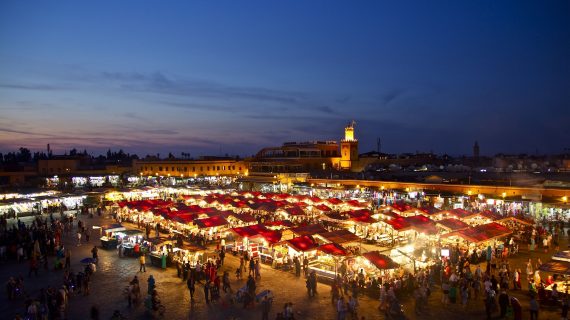 Souk-Markt in Marrakesch
