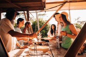 Leckeres Buffet in Moliets