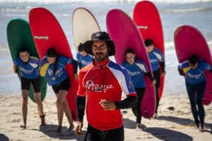 Nach dem Surfkurs in Vieux Boucau