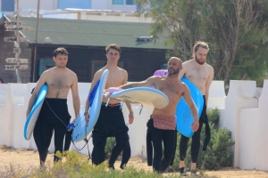 Nuno bringt seine Schüler zu den besten Spots Nuno bringt seine Schüler zu den besten Spots