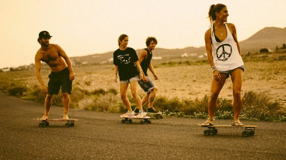 Surfskaten auf Fuerteventura Surfskaten auf Fuerteventura