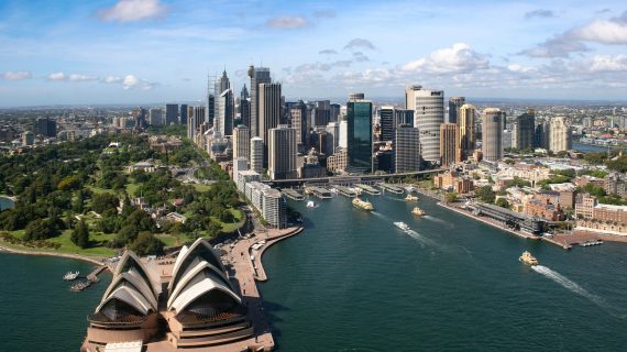Sydney von Oben Sydney von Oben