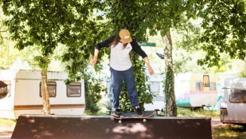 Skatesession am Layday in Moliets