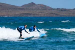 Surfunterricht für Familien auf Fuerteventura