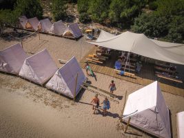 Nuestro campamento de surf en Le Pin Sec Campamento de surf en Le Pin Sec