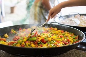 Frisches, gesundes und warmes Abendessen Frisches, gesundes und warmes Abendessen