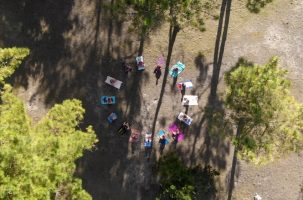 Yoga in der freien Natur für das beste Yoga-Feeling