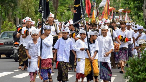Hinduistisches Fest auf Bali