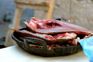 Mittagssnack beim Stadtbummel