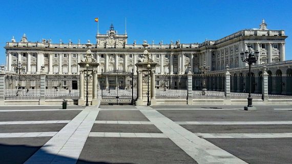 Der Palacio Real in Madrid