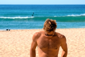 Surf instructor Professional surf school in France