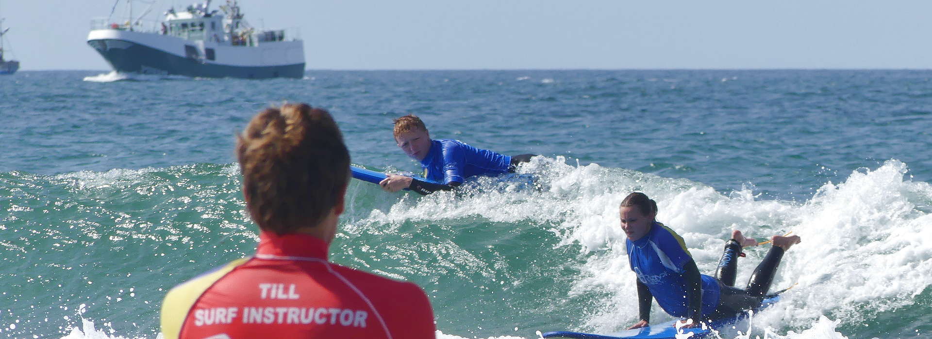 Surf Kurs Praxis in Spanien