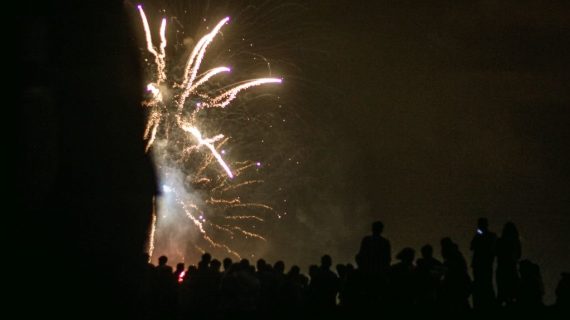 Feuerwerk in Moliets Feuerwerk in Moliets