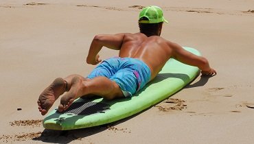 Deine Rücken-, Bauch- und Pomuskeln sind angespannt.